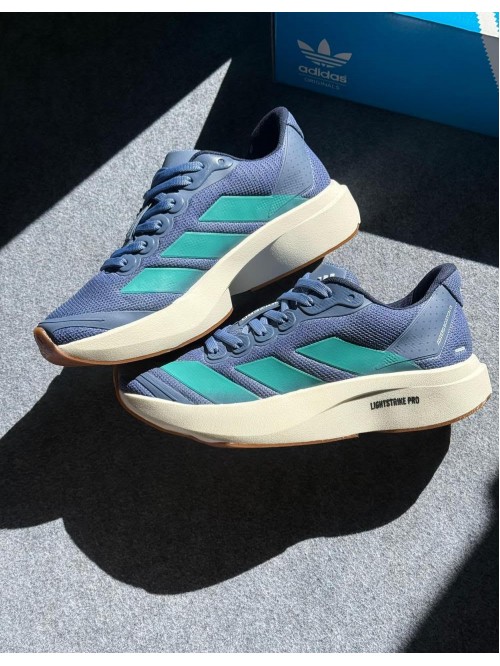 Tênis Adizero Boston 13 Adidas Azul/ Verde - Tênis Adidas - Tribo Shoes Tênis Adizero Boston 13 Adidas Azul/ Verde - Tênis Adidas