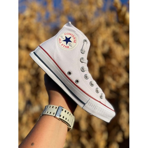 Tênis Botinha All Star Feminino Vulcanizado Branco