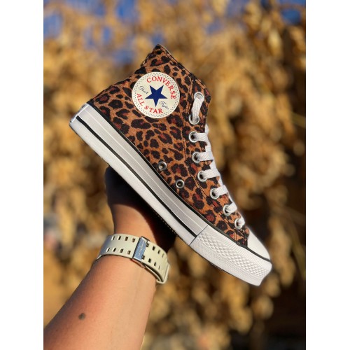 Tênis Botinha All Star Feminino Vulcanizado Onça Tênis Botinha All Star Feminino Vulcanizado Onça