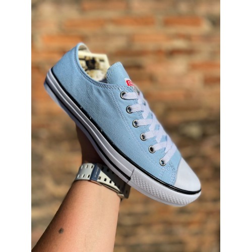 Tênis Cano Curto All Star Feminino Azul 