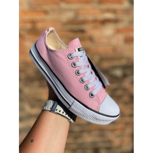 Tênis Cano Curto All Star Feminino Rosa