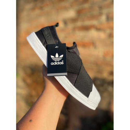 Tênis Slip On Feminino Adidas Preto
