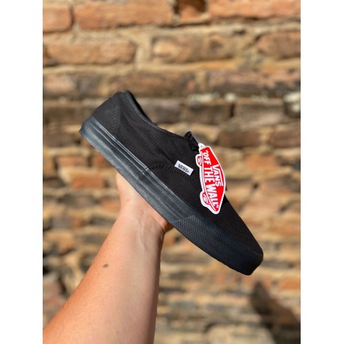Tênis Authentic Unissex Vans Preto/Preto