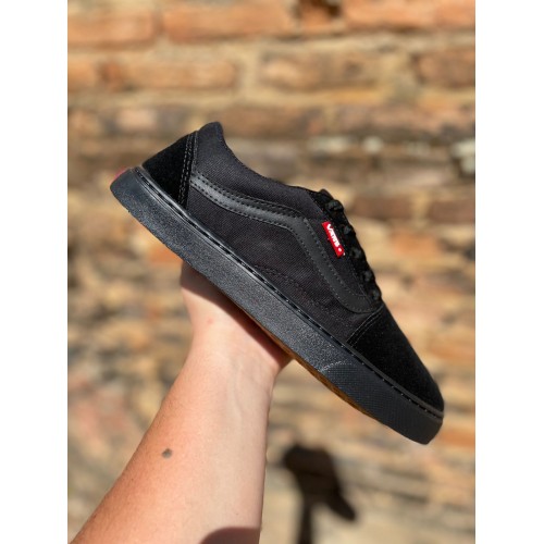Tênis Old Skool Unissex Vans Preto/Preto